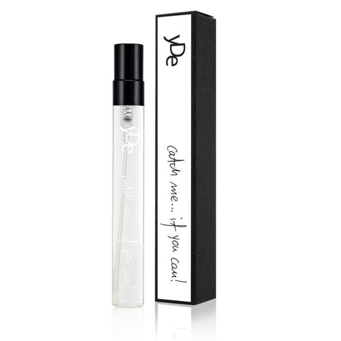 Naturalne niszowe perfumy yDeCatch Me... If You Can 10ml w szklanej buteleczce.