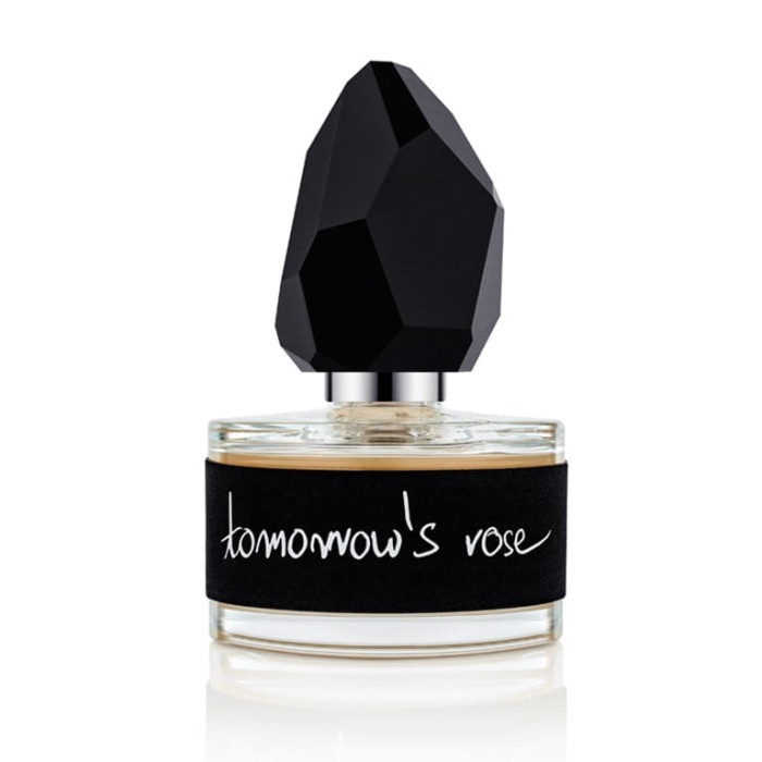 Naturalne niszowe perfumy yDe Tomorrow's rose 50 ml w szklanej butelce z rzeźbionym korkiem
