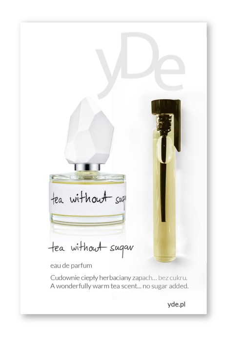 próbka perfum yDe Tea without sugar 2ml w szklanej fiolce