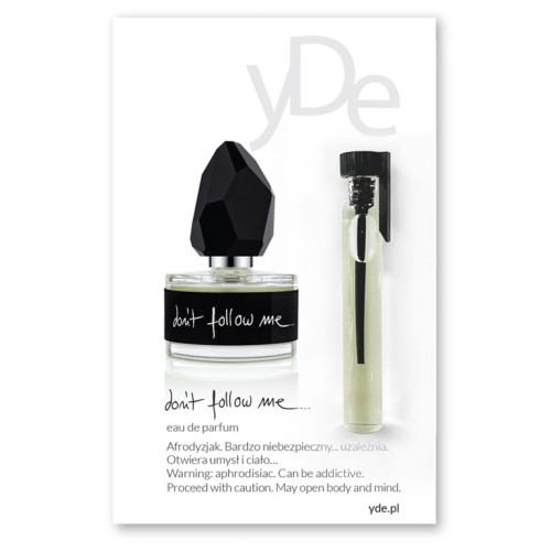 próbka perfum yDe Don't follow me 2ml w szklanej fiolce