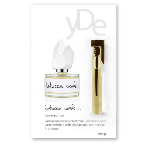 próbka perfum yDe Between words 2ml w szklanej fiolce