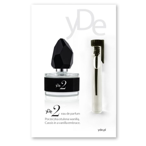 próbka perfum yDe 2 2ml w szklanej fiolce