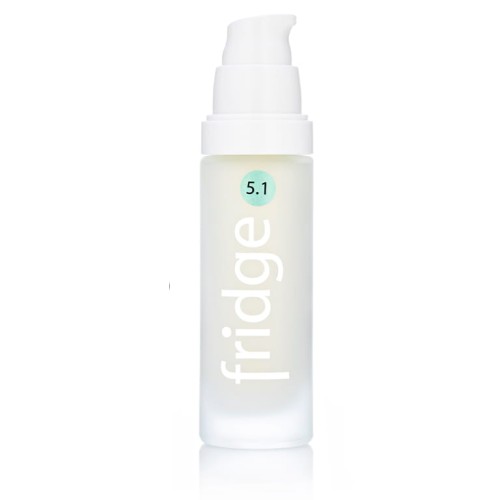 Świeży krem łagodzący do twarzy fridge 5.1 happy cream 30ml w szklanym pojemniku