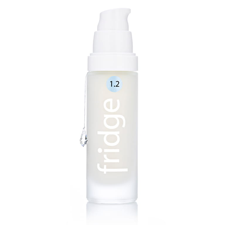 Świeży krem nawilżający do twarzy fridge 1.2 water coat 30ml w szklanym pojemniku